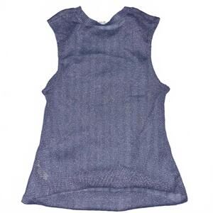 Intimately by free people periwinkle sparkly mesh shirt